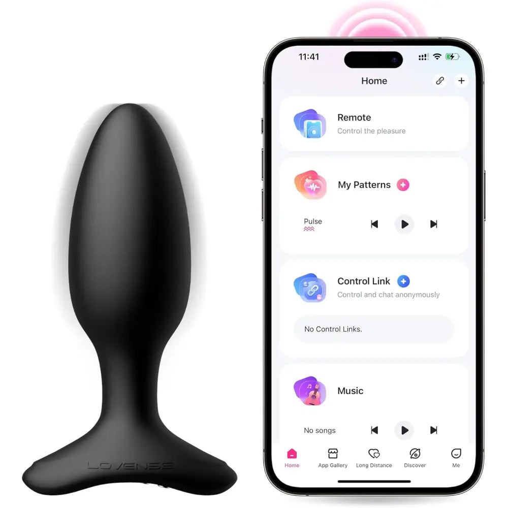 Lovense Hush 2 Vibrating Butt Plug (1.5 Inch) – App Controlled Sex Toy - Save 15% - 1.5 Inch | App-controlled Uk - Anal Dildos United