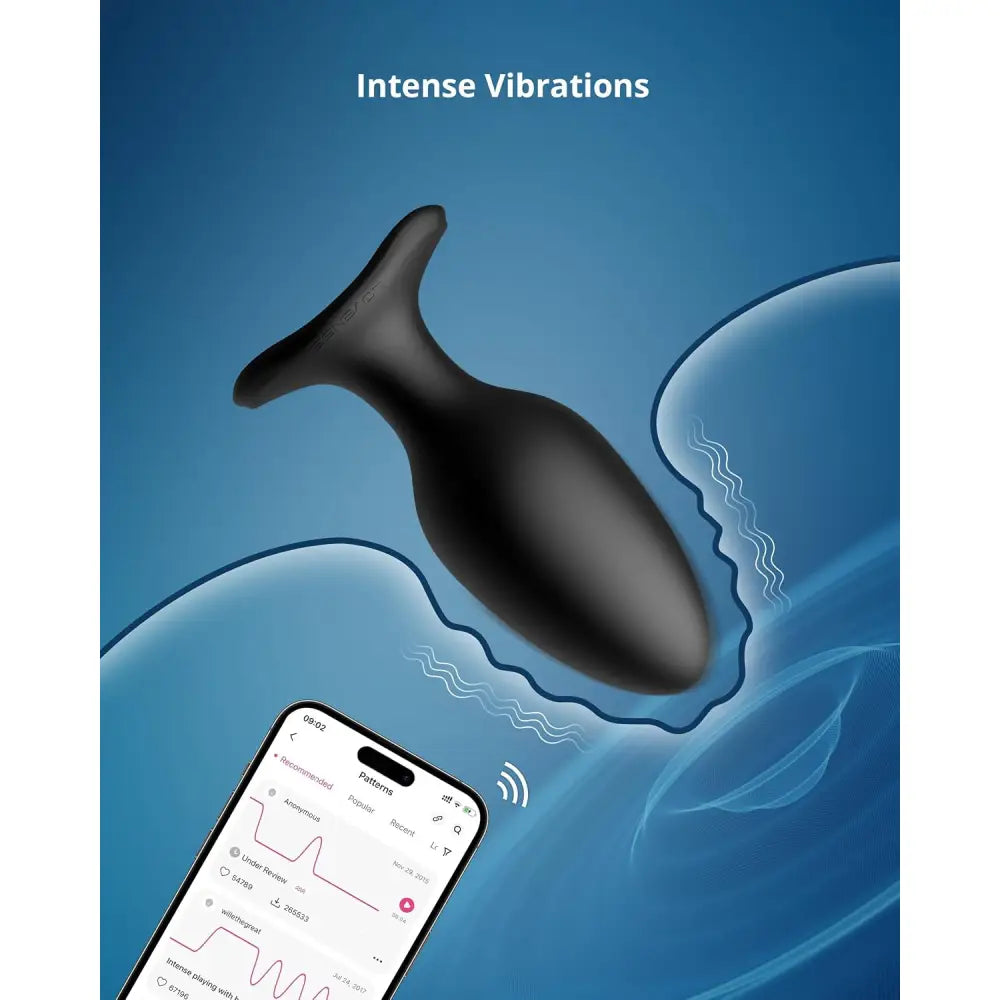 Lovense Hush 2 Vibrating Butt Plug (2.25’’) – App Controlled Sex Toy - Save 5% - 2.25’’ | App-controlled Uk - Anal Dildos United Kingdom