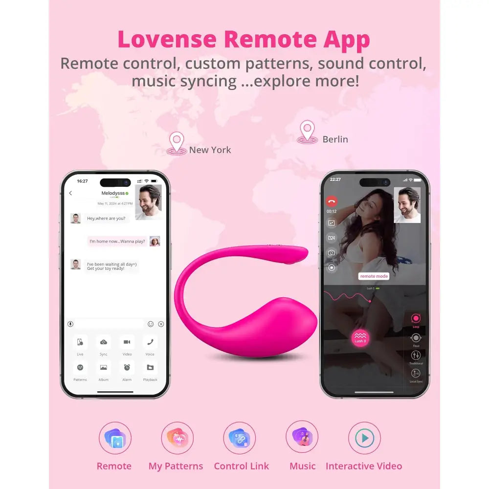 Lovense Lush 3 Wearable Vibrating Egg – App Controlled Sex Toy - Save 25% - App-controlled Uk - Vibrator United Kingdom Stoke-on-trent