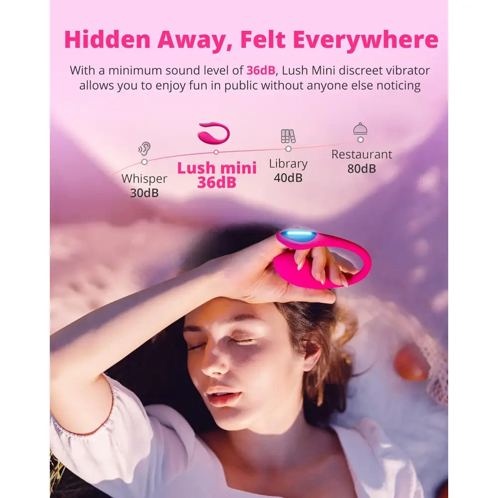 Lovense Lush Mini Wearable Love Egg Vibrator – App Controlled Sex Toy - Save 20% - Uk - United Kingdom Stoke-on-trent