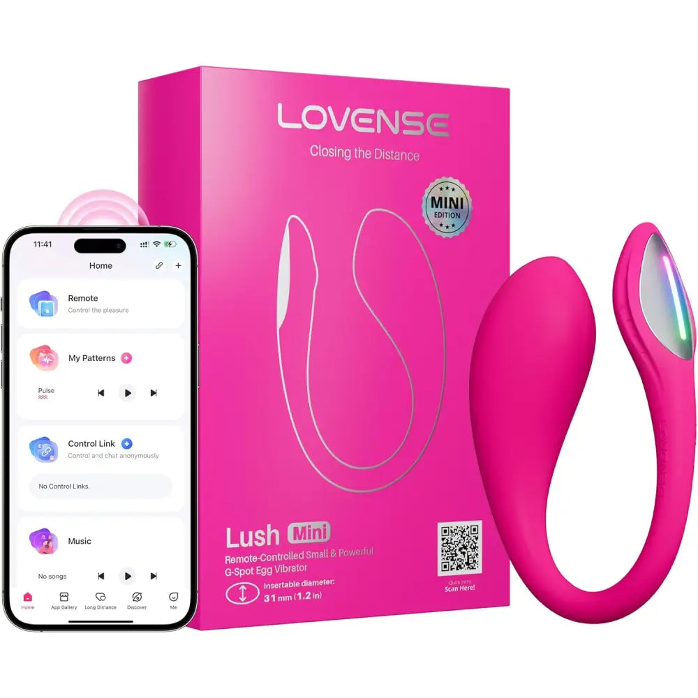 Lovense Lush Mini Wearable Love Egg Vibrator – App Controlled Sex Toy - Save 20% - Uk - United Kingdom Stoke-on-trent