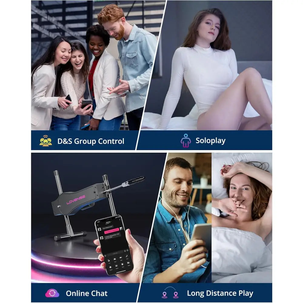 Lovense Sex Machine – App Controlled Thrusting Toy for Couples & Solo Play - Save 10% - Uk - Dildo United Kingdom Stoke-on-trent