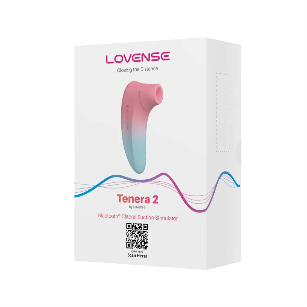 Lovense Tenera 2 Pulsesense Clit Sucker – App Controlled Waterproof Sex Toy - Save 10% - Quiet App-controlled - Vibrator United Kingdom