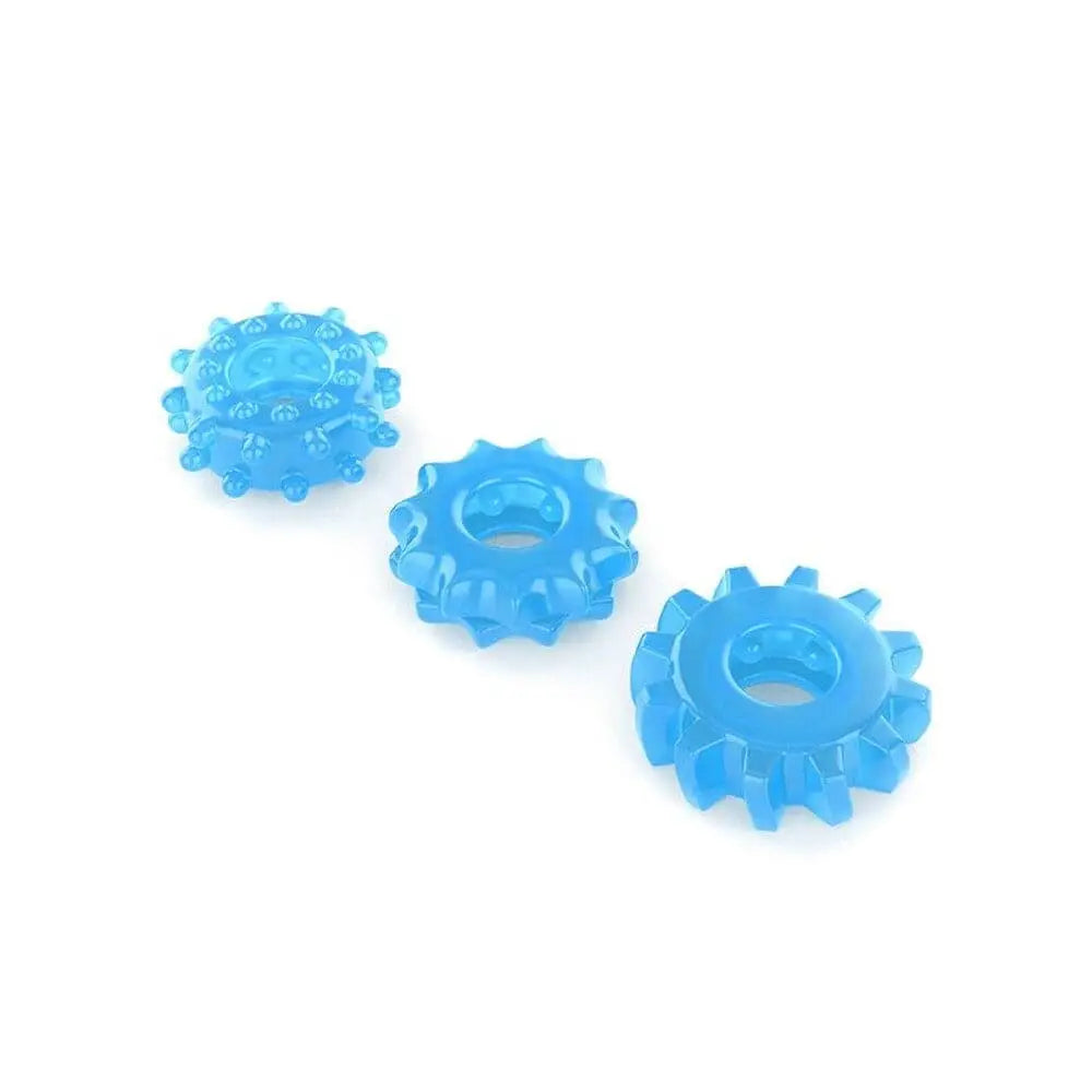 Lovetoy Glow in the Dark Lumino Play Cock Rings X3 - Save 20% - in the - Fast - Sale United Kingdom Stoke-on-trent