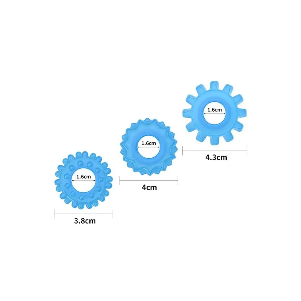 Lovetoy Glow in the Dark Lumino Play Cock Rings X3 - Save 20% - in the - Fast - Sale United Kingdom Stoke-on-trent