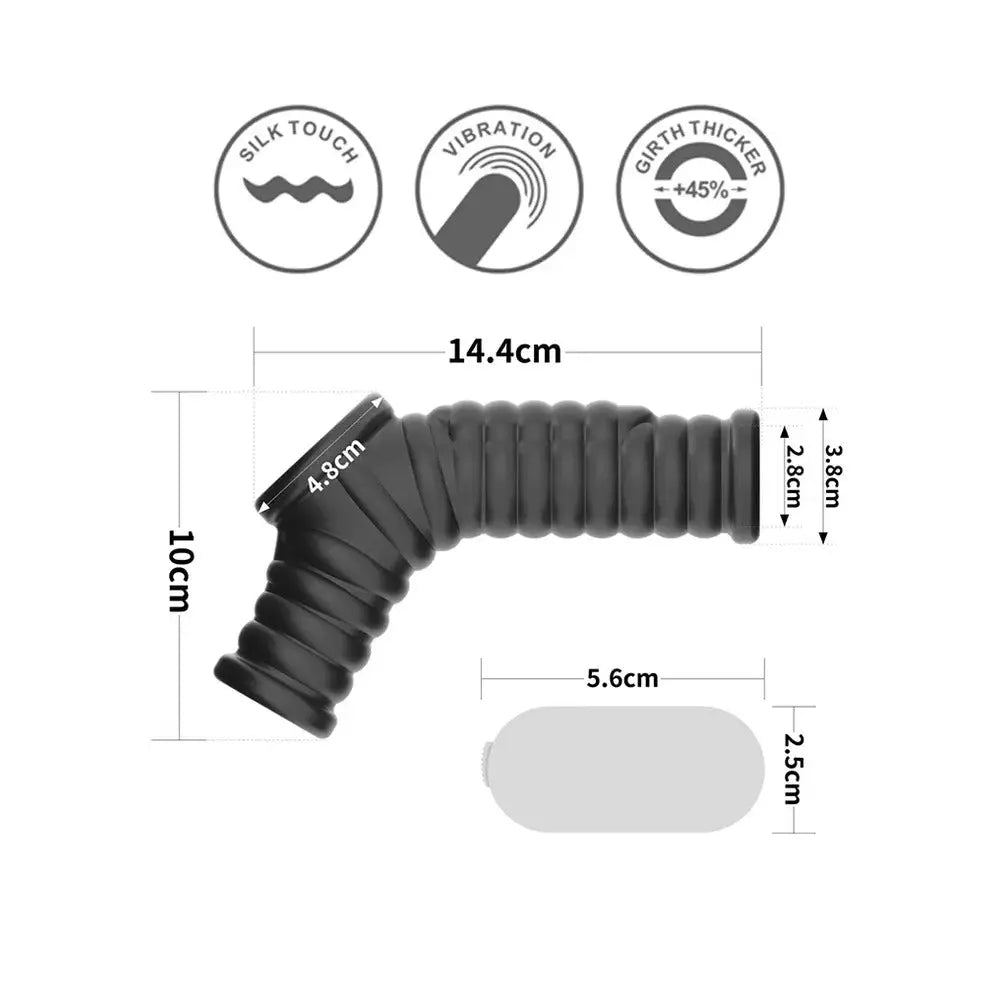 Lovetoy Wave Vibrating Penis Scrotum Sleeve - Fast Shipping - New Products – Latest Sex Toys & Adult Arrivals United Kingdom Stoke-on-trent