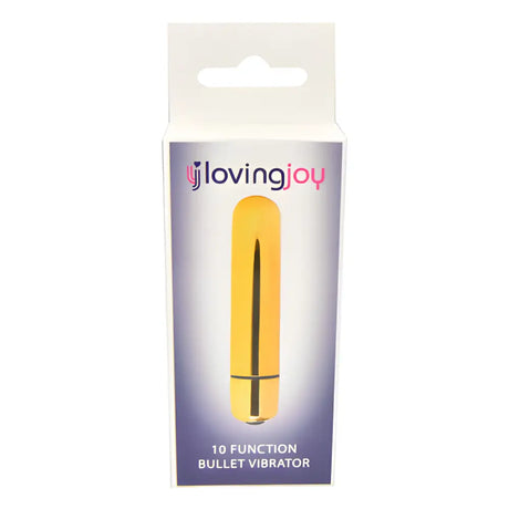 Loving Joy 10 Function Gold Bullet Vibrator - Vibrators - Save 15% - Fast Shipping - United Kingdom Stoke-on-trent