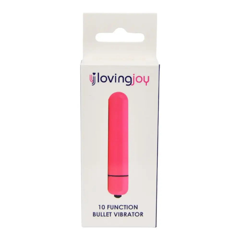 Loving Joy 10 Function Pink Bullet Vibrator - Vibrators - Save 15% - Fast Shipping - Sale United Kingdom Stoke-on-trent