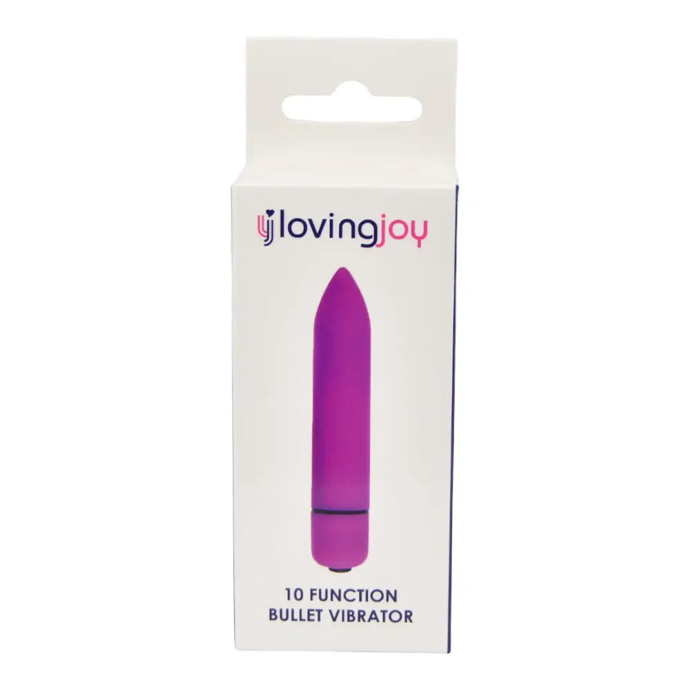 Loving Joy 10 Function Purple Bullet Vibrator - Vibrators - Save 15% - Fast - Sale United Kingdom Stoke-on-trent