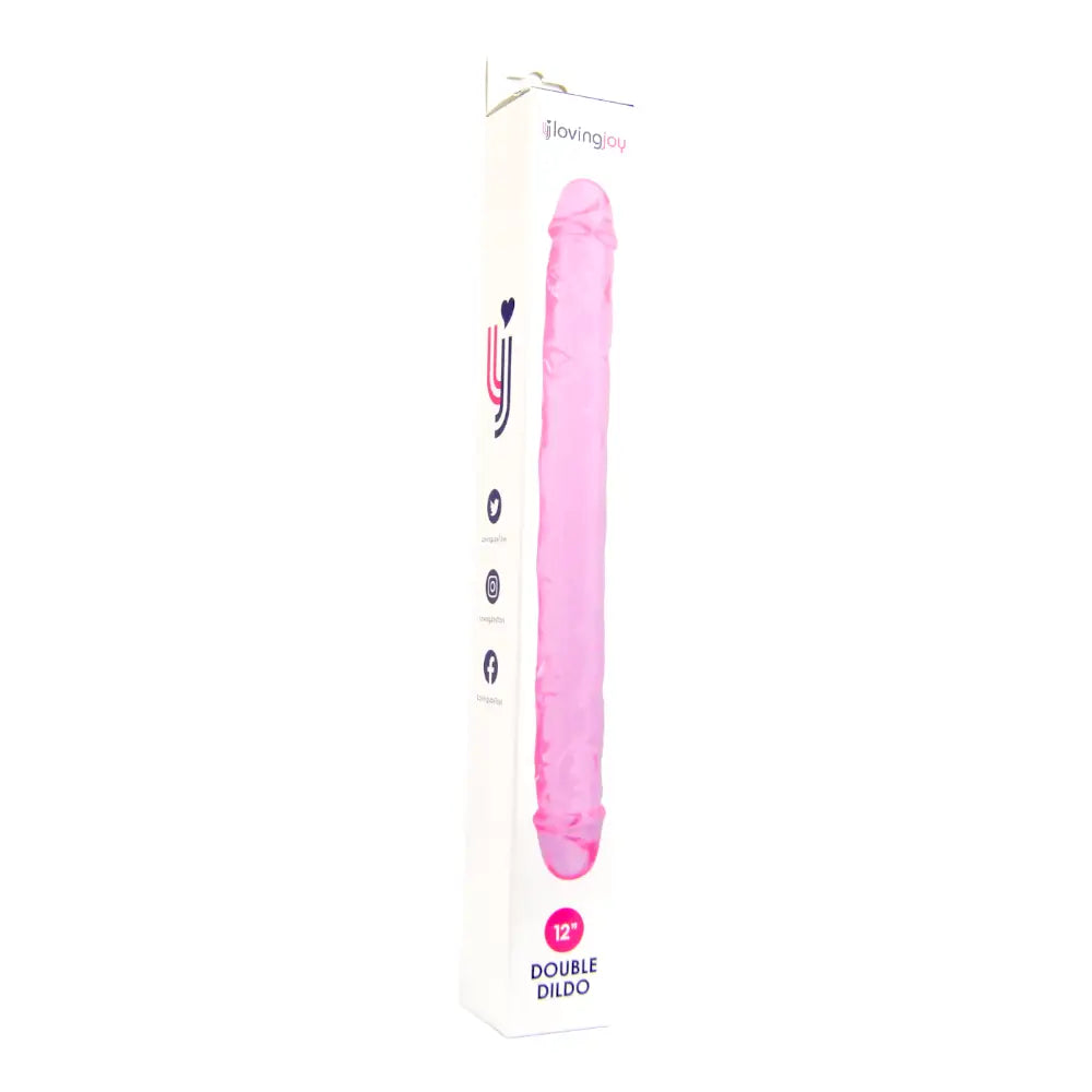 Loving Joy 12 Inch Double Dildo Pink - Ended Dildos - Save 15% - Fast Shipping - Anal United Kingdom Stoke-on-trent