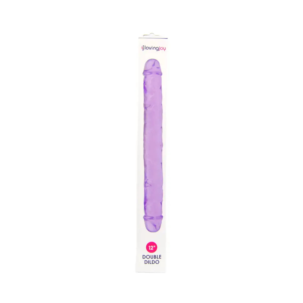 Loving Joy 12 Inch Double Dildo Purple - Ended Dildos - Save 15% - Fast Shipping - United Kingdom Stoke-on-trent