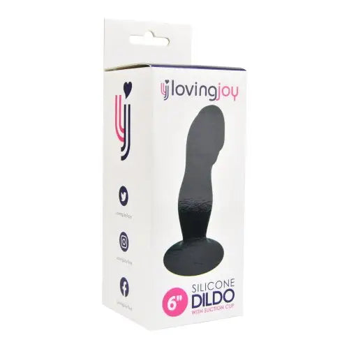 Loving Joy 6 Inch Silicone Dildo with Suction Cup - Dildos - Save 15% - Fast - United Kingdom Stoke-on-trent