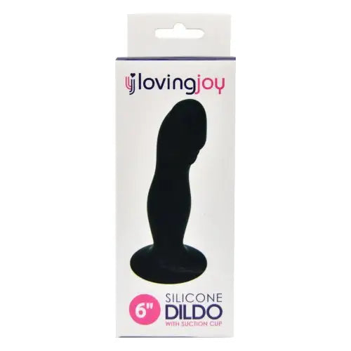 Loving Joy 6 Inch Silicone Dildo with Suction Cup - Dildos - Save 15% - Fast - United Kingdom Stoke-on-trent