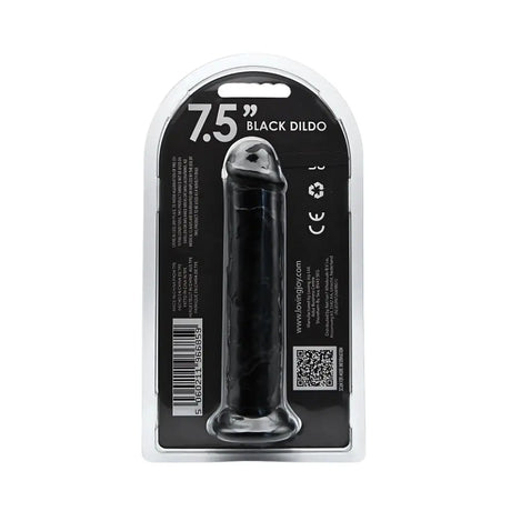 Loving Joy 7.5 Inch Suction Cup Dildo Black - Fast Shipping - United Kingdom Stoke-on-trent