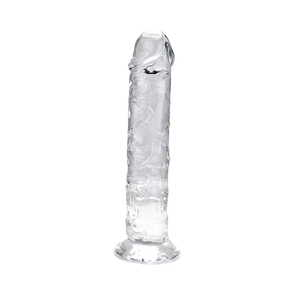 Loving Joy 7.5 Inch Suction Cup Dildo Clear - Dildos - Save 15% - Fast Shipping - United Kingdom Stoke-on-trent