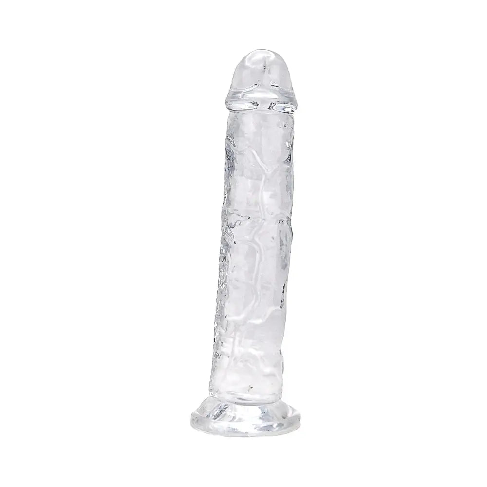 Loving Joy 7.5 Inch Suction Cup Dildo Clear - Dildos - Save 15% - Fast Shipping - United Kingdom Stoke-on-trent