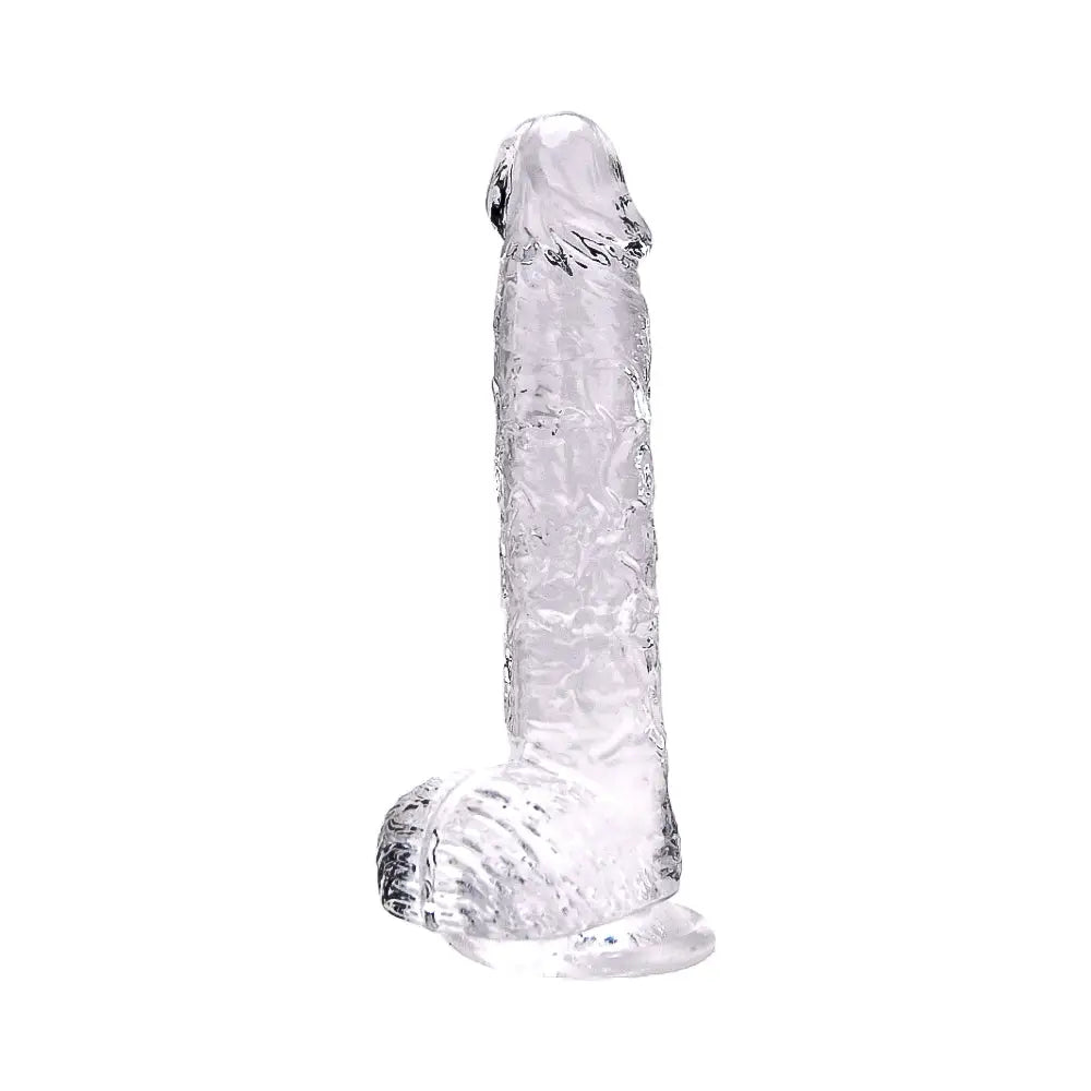 Loving Joy 9 Inch Dildo with Balls Clear - Dildos - Save 15% - Fast Shipping - United Kingdom Stoke-on-trent
