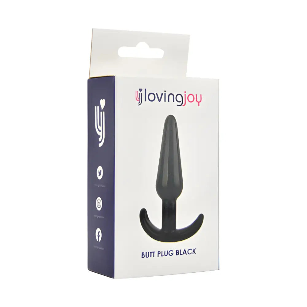 Loving Joy Butt Plug Black - Plugs - Save 15% - Fast Shipping - Sale United Kingdom Stoke-on-trent