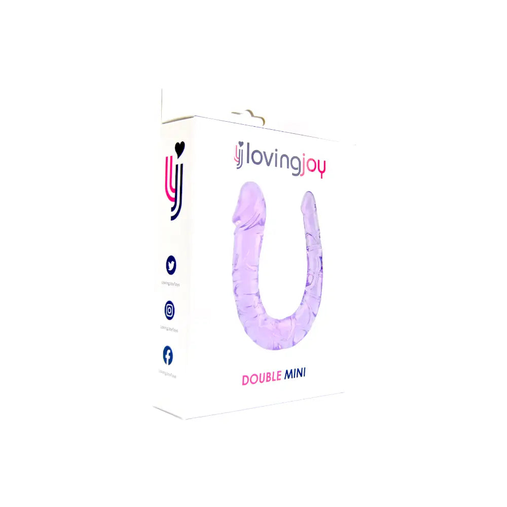 Loving Joy Double Mini Dildo Purple - Ended Dildos - Save 15% - Fast Shipping - United Kingdom Stoke-on-trent