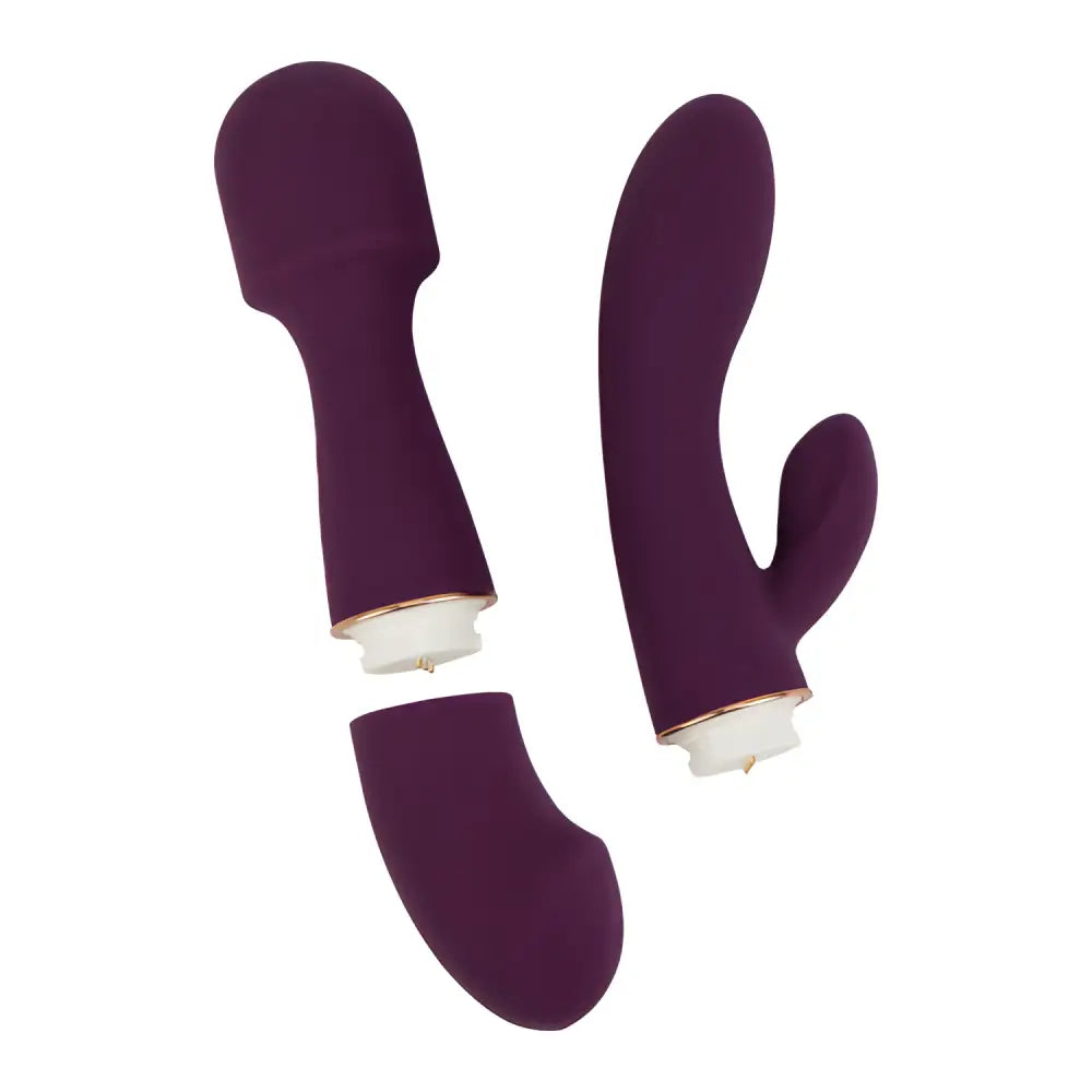 Loving Joy Dua Interchangeable Vibrator with 2 Attachments - Rabbit Vibrators - Save 20% - Dua - United Kingdom Stoke-on-trent