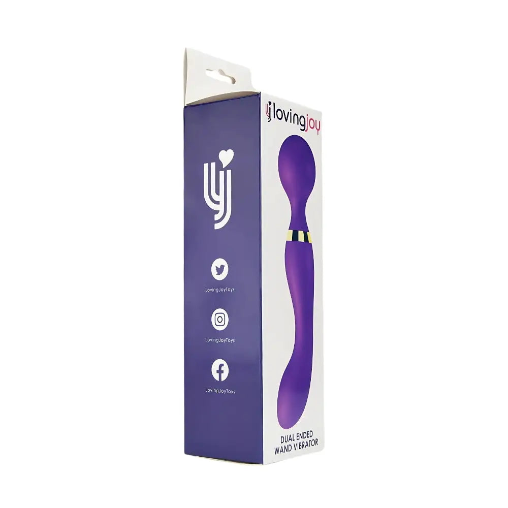 Loving Joy Dual Ended Wand Vibrator - Fast Shipping - United Kingdom Stoke-on-trent