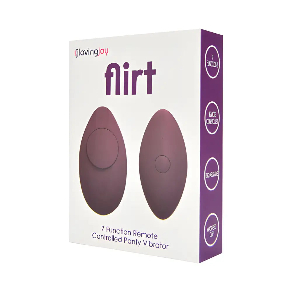 Loving Joy Flirt 7 Function Remote-controlled Wearable Clitoral Knicker Vibrator - Remote Vibrators - Save 15% - Remote-controlled - Sale