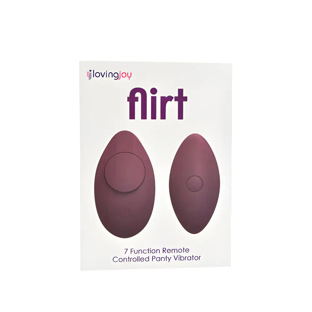 Loving Joy Flirt 7 Function Remote-controlled Wearable Clitoral Knicker Vibrator - Remote Vibrators - Save 15% - Remote-controlled - Sale