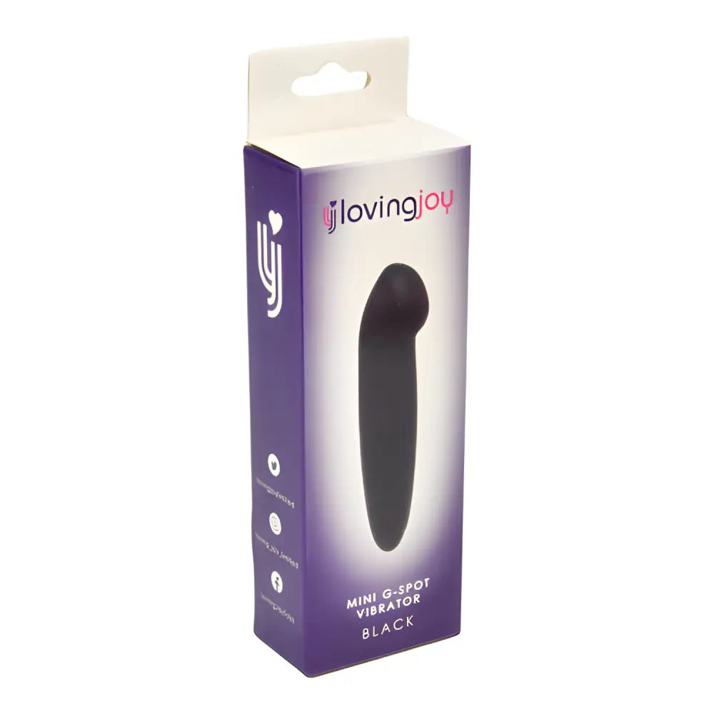Loving Joy Mini G-spot Vibrator Black - Vibrators - Save 15% - G-spot - Fast Shipping - Sale United Kingdom Stoke-on-trent