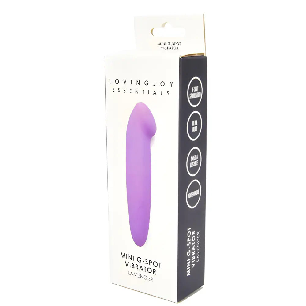 Loving Joy Mini G-spot Vibrator Lavender - Vibrators - Save 15% - G-spot - Fast Shipping - Sale United Kingdom Stoke-on-trent