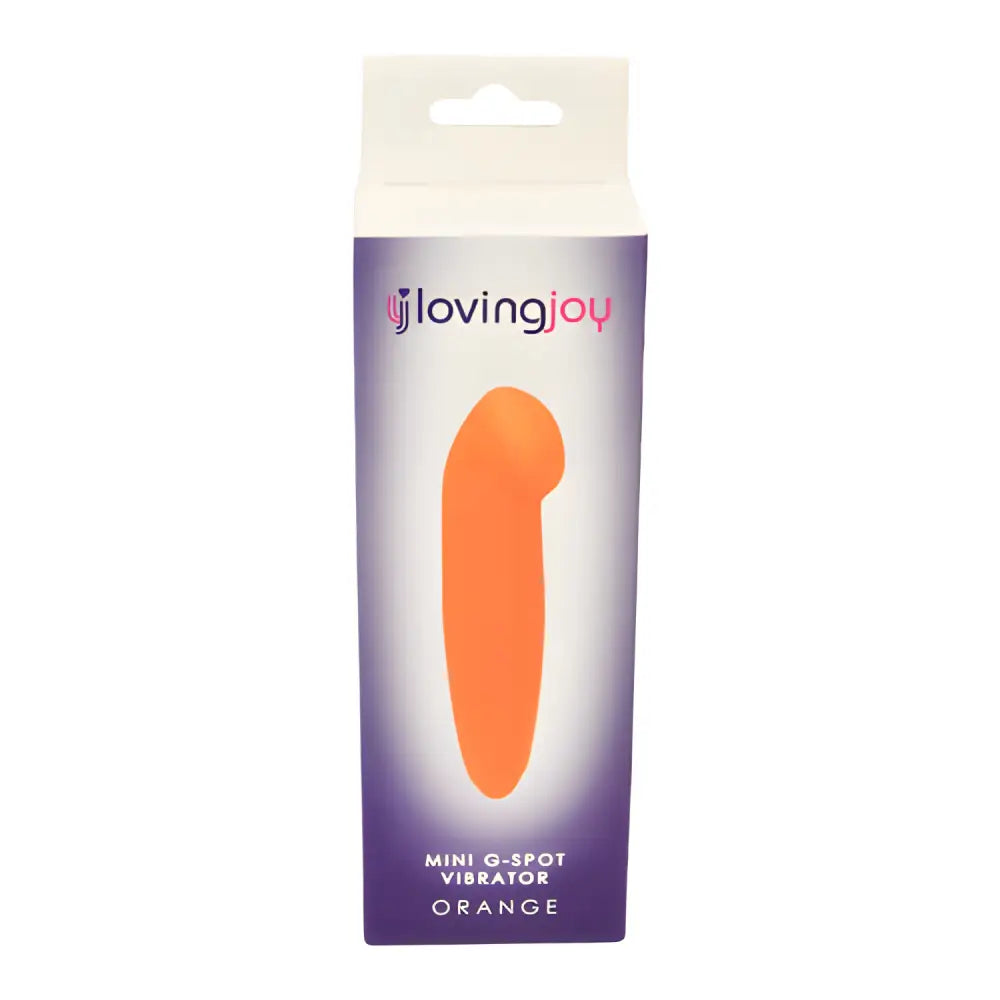 Loving Joy Mini G-spot Vibrator Orange - Vibrators - Save 15% - G-spot - Fast Shipping - Sale United Kingdom Stoke-on-trent