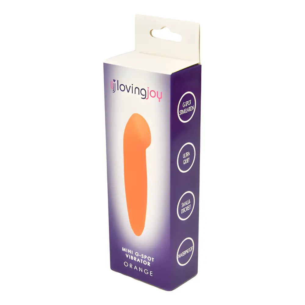 Loving Joy Mini G-spot Vibrator Orange - Vibrators - Save 15% - G-spot - Fast Shipping - Sale United Kingdom Stoke-on-trent