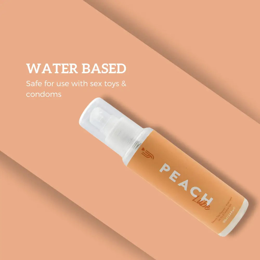 Loving Joy Peach Flavoured Lubricant 100ml - Fast Shipping - Sex Essentials United Kingdom Stoke-on-trent