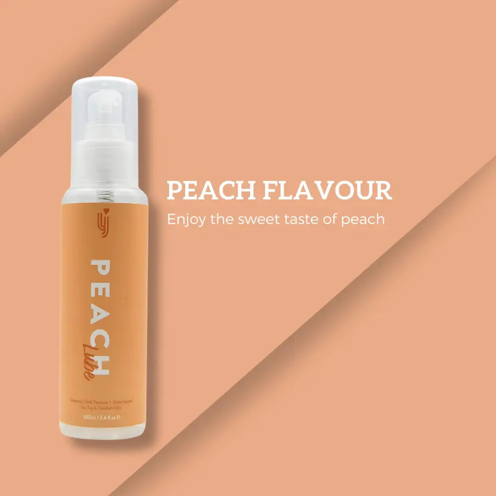 Loving Joy Peach Flavoured Lubricant 100ml - Fast Shipping - Sex Essentials United Kingdom Stoke-on-trent