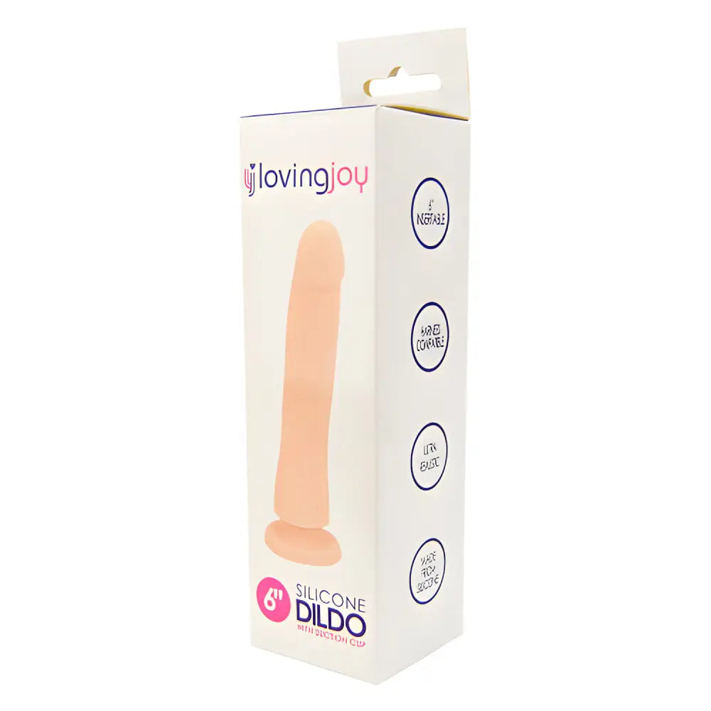 Loving Joy Realistic Silicone 6 Inch Strap-on Dildo - Strap on Dildos - Save 20% - Strap-on - Fast - United Kingdom Stoke-on-trent