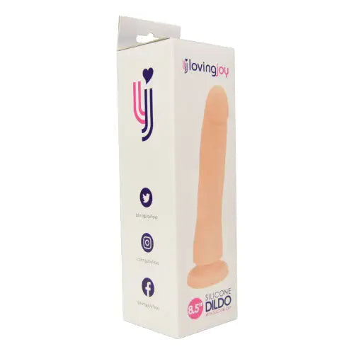 Loving Joy Realistic Silicone 8.5 Inch Strap-on Dildo - Suction Cup Dildos - Save 15% - Strap-on - United Kingdom Stoke-on-trent