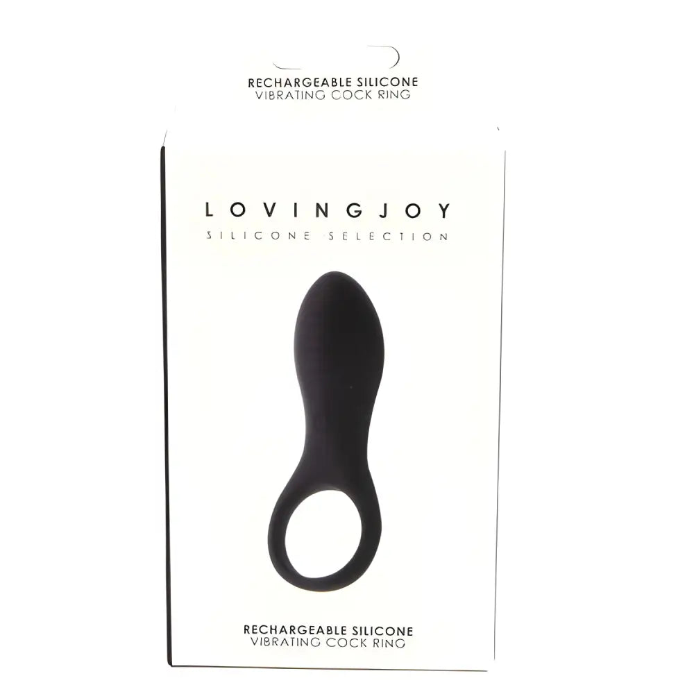 Loving Joy Rechargeable Silicone Vibrating Cock Ring - Rings - Save 20% - Sale United Kingdom Stoke-on-trent