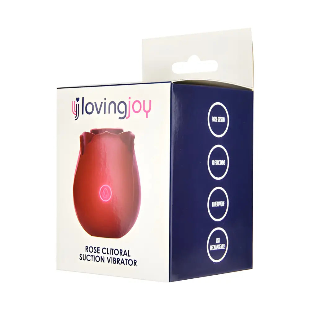 Loving Joy Rose Toy Clitoral Suction Vibrator - Vibrators - Save 20% - Fast - United Kingdom Stoke-on-trent