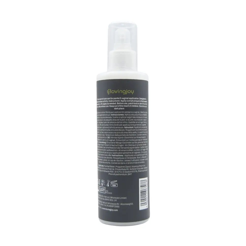 Loving Joy Silk Hybrid Lubricant 250ml - Fast Shipping - Sex Essentials United Kingdom Stoke-on-trent