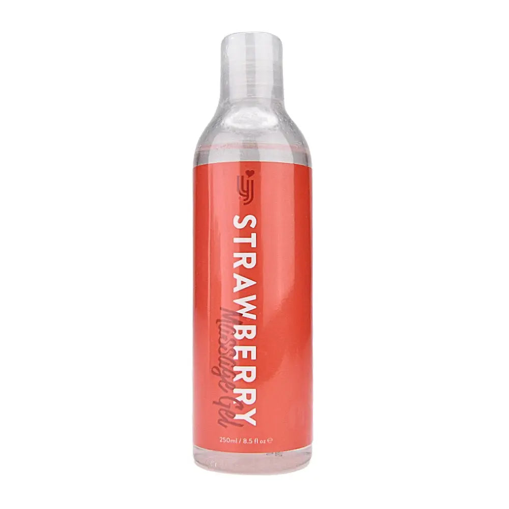 Loving Joy Strawberry Massage Gel 250ml - Fast Shipping - Sex Essentials United Kingdom Stoke-on-trent