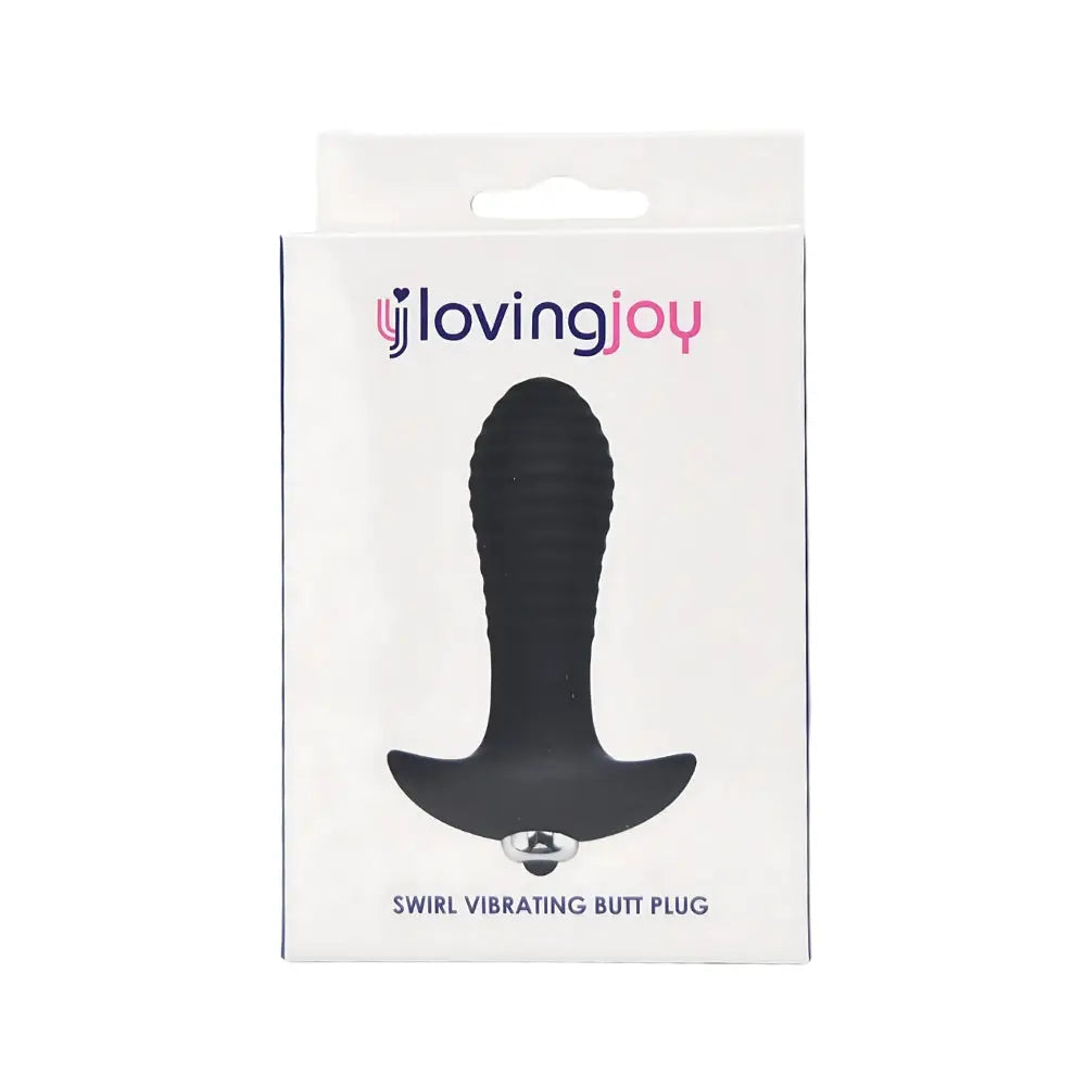 Loving Joy Swirl 7 Function Vibrating Butt Plug - Fast Shipping - Anal Vibrators United Kingdom Stoke-on-trent