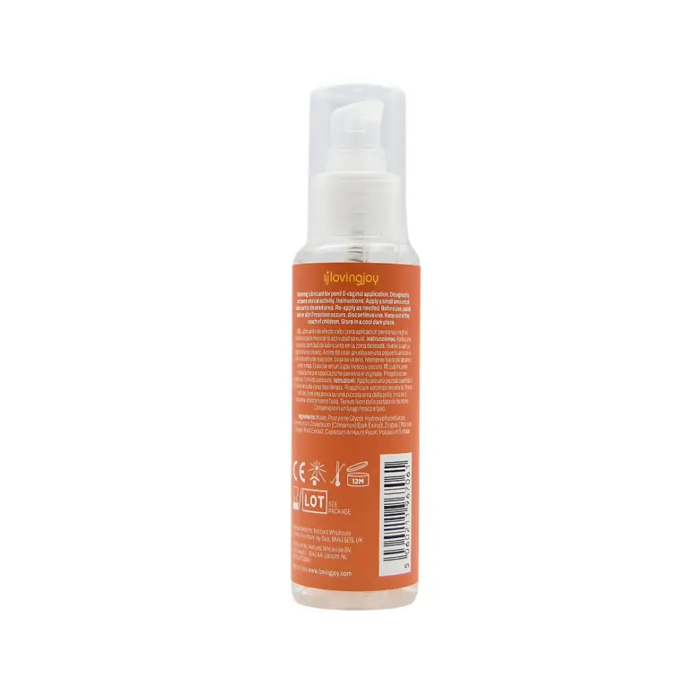 Loving Joy Warming Lubricant 100ml - Save 15% - Fast Shipping - Sale United Kingdom Stoke-on-trent