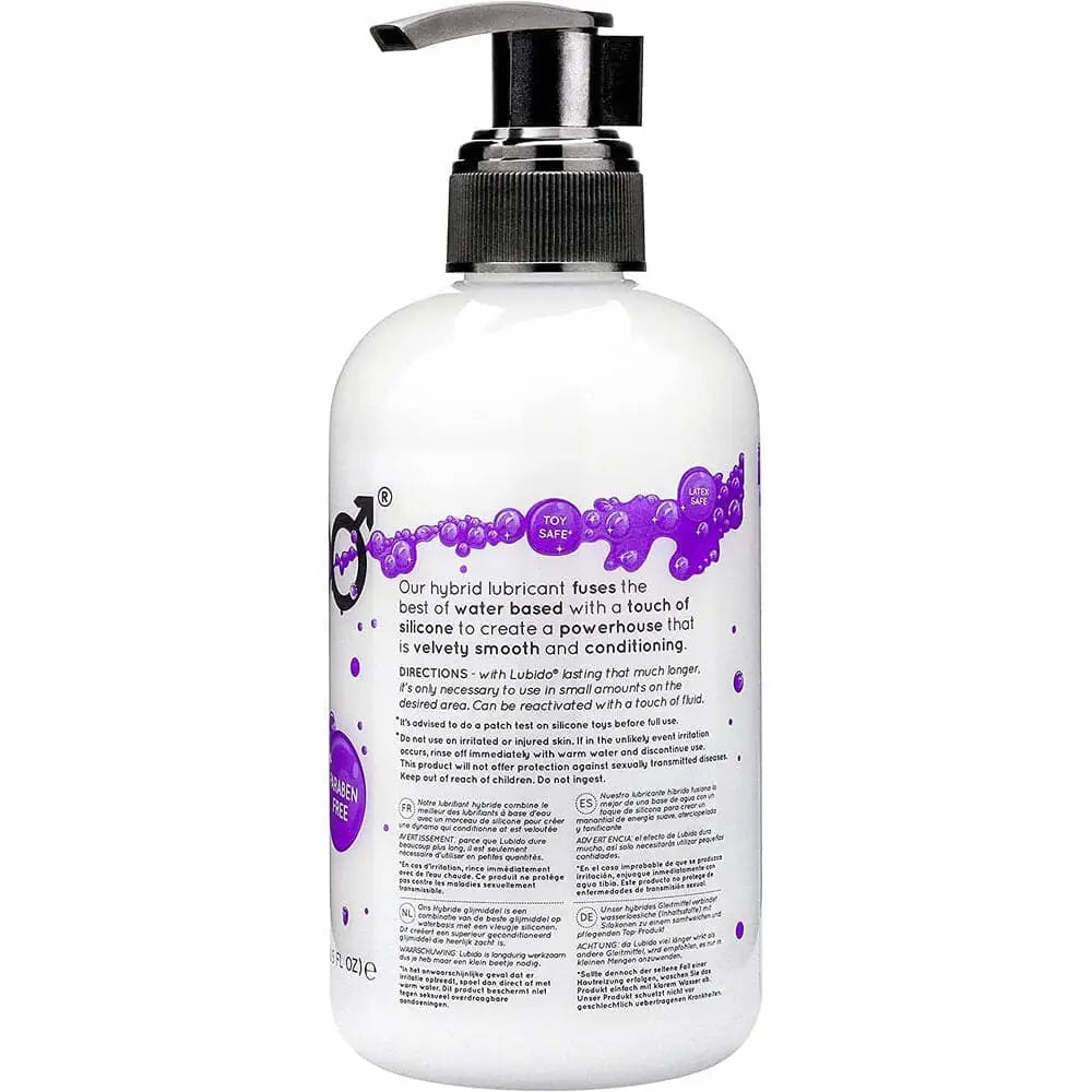 Lubido Hybrid 250ml Paraben Free Water Based Lubricant - Save 15% - Hybrid - Sale United Kingdom Stoke-on-trent