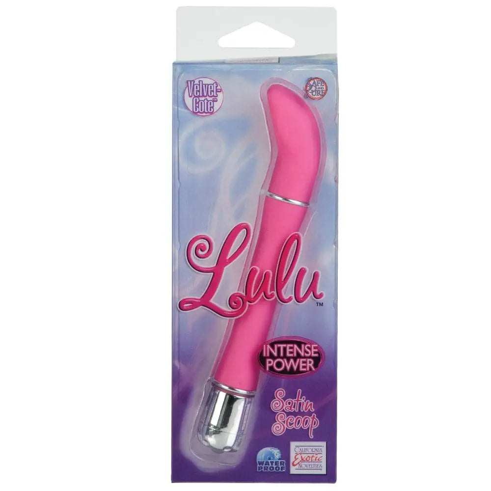 Lulu Satin Scoop Mini Vibrator - Save 15% - Fast Shipping - Sale United Kingdom Stoke-on-trent