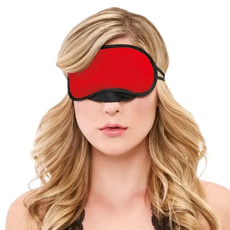 Lux Fetish Peek-a-boo Love Mask Red - Sex Toys - Save 15% - Peek-a-boo - Fast Shipping - Sale United Kingdom Stoke-on-trent
