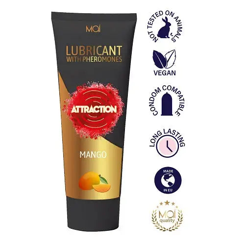 Mai Attraction Lubricant with Pheromones Mango 100ml - Sexual Enhancers - Save 15% - Sale United Kingdom Stoke-on-trent