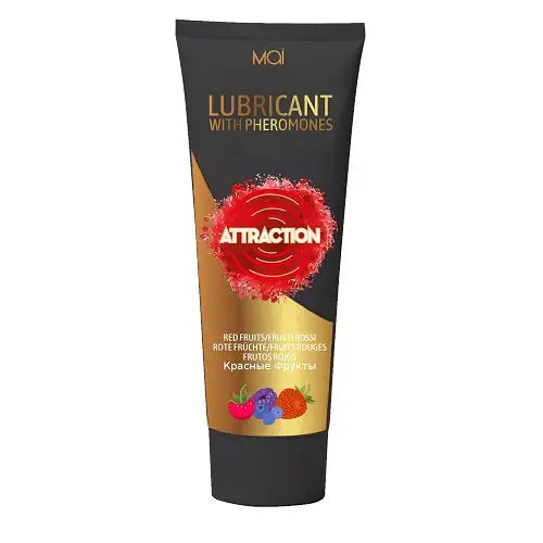 Mai Attraction Lubricant with Pheromones Red Fruits 100ml - Sexual Enhancers - Save 15% - Sale United Kingdom Stoke-on-trent