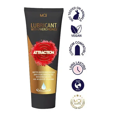 Mai Attraction Lubricant with Pheromones Unfragranced 100ml - Sexual Enhancers - Save 15% - Sale United Kingdom Stoke-on-trent