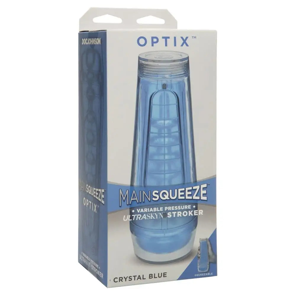 Main Squeeze Optix Blue - Sex Toys - Save 20% - Fast Shipping - Sale United Kingdom Stoke-on-trent