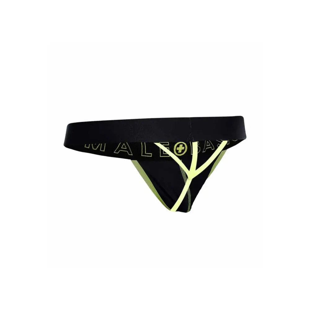 Male Basics Neon Thong Yellow - Fast Shipping - Sale United Kingdom Stoke-on-trent