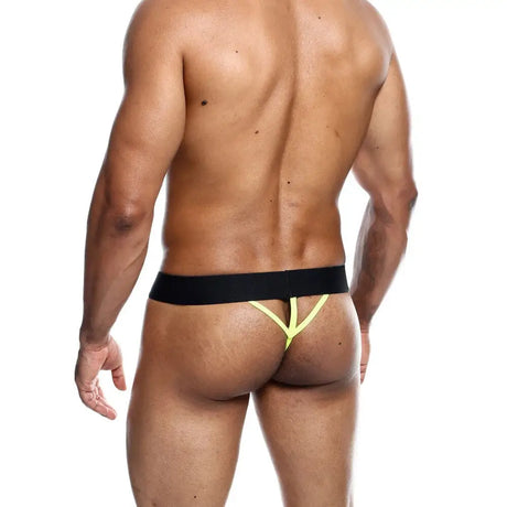 Male Basics Neon Thong Yellow - Fast Shipping - Sale United Kingdom Stoke-on-trent